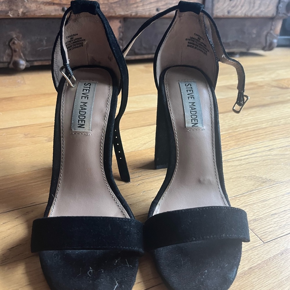 Steve Madden Black Heels